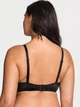 Комплект Білизни зі Стразами Victoria's Secret Very Sexy Shine Cradle Push-Up Bra & Double Shine Strap Smooth Thong Panty Чорний 34C-S - зображення 5