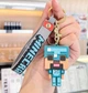 Брелок подвеска на рюкзак Стив из игры Майнкрафт 3D (Steve Minecraft) Зеленый - изображение 3