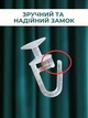 Гачки для штор грибочки крючки на потолочный карниз гвоздики держатели для гардин 100 шт белые Ridux - изображение 4