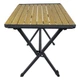 Стіл складаний Bo-Camp Maryland M 80x63 см, алюмінієвий каркас, до 30 кг, Bamboo Brown (1404643) - изображение 2