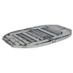 Стіл складаний Bo-Camp Premium Oval 100x70 см, алюмінієвий каркас, до 30 кг, Grey (1404424) - изображение 5