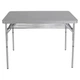 Стіл складаний Bo-Camp Premium 100x70 см, алюмінієвий каркас, до 25 кг, Grey (1404422) - изображение 2