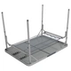 Стіл складаний Bo-Camp Premium 100x70 см, алюмінієвий каркас, до 25 кг, Grey (1404422) - изображение 4