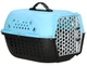 Сумка для транспортування собаки кота кролика Springos до 7 кг 48 x 33 x 27 см Чорно-блакитна (5907719433431) - зображення 1
