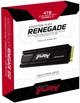 Накопичувач SSD Kingston M.2 4TB PCIe 4.0 Fury Renegade + радіатор - зображення 3