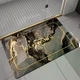 Влагопоглощающий коврик для ванной комнаты 50х80 см, Мрамор, Антискользящий коврик в ванную - изображение 2