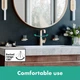 Змішувач hansgrohe Metropol для раковини із зливним клапаном Push-Open 32511140 бронза - изображение 2