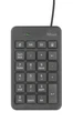 Клавіатура мембрана Xalas USB-A Numeric Keypad 23Key, USB-A, чорний Trust (2000003218530) - зображення 2