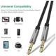 Кабель мультимедийный 3.5mm M to 3.5mm M 2.0m AV119 black Ugreen (10735) - изображение 4