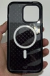 Чохол протиударний силіконовий Tech21 Evo Check MagSafe для Iphone 15 Pro Max (6.7") Smokey Black - зображення 6