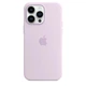 Чохол силіконовий протиударний Silicone Case For MagSafe для Apple Iphone 14 Pro Max (6.7") Lilac - зображення 4