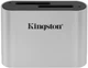 Кардридер Kingston Workflow Dual-Slot SDHC/SDXC UHS-II Card Reader (WFS-SD) - зображення 1