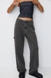 Штани Pull & Bear темно-сірий WGFYV827 36 - изображение 3