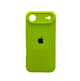 Захисний чохол-накладка Silicone Full Case AA Camera Protect для Apple iPhone 17 Air Shiny Green (FullAAi17A-24) - зображення 1