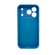 Захисний чохол-накладка Silicone Full Case AA Camera Protect для Apple iPhone 17 Pro Max Cornflower (FullAAi17PM-49) - зображення 2