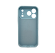 Защитный чехол-накладка Silicone Full Case AA Camera Protect для Apple iPhone 17 Pro Mist Blue (FullAAi17P-27) - изображение 2