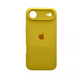 Защитный чехол-накладка Silicone Full Case AA Camera Protect для Apple iPhone 17 Air Yellow (FullAAi17A-4) - изображение 1