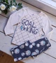 Дитяча піжама для хлопчика Baykar Goal King р 1 86-92 см 1-2 роки арт 9634-223 сірий - зображення 4