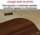 Приставной столик для дивана и под кровать журнальный с столешницей и металлическим основанием 28×45×60 см - изображение 8