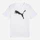 Футболка спортивная длинная мужская Puma Essentials Foundation 68254002 XL White с принтом (4067983393129) - изображение 5