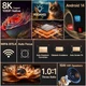 Проєктор Magcubic HY350 Max 8K, Android 14, яскравість 900 ANSI, контрастність 20000:1, автофокус, Wi-Fi 6, Bluetooth, HDMI, USB - зображення 2