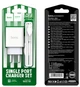 Зарядка USB Hoco C81A с кабелем Type-c \ 5V 2.1 А \ Белый - изображение 5