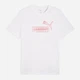 Футболка хлопковая длинная мужская Puma Graphics 69177302 M White (4069161671555) - изображение 4