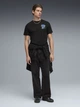 Футболка хлопковая длинная мужская Puma Graphics 69177601 XL Black с принтом (4069161650253) - изображение 3