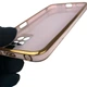 Чехол для Xiaomi Redmi 10 (4G) глянцевый с защитой камеры с золотой окантовкой пудровый - изображение 4