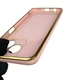 Чехол для Realme Note 50 глянцевый с защитой камеры с золотой окантовкой пудровый - изображение 5