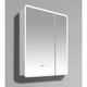 Шкафчик подвесной с зеркалом в ванную MIXXUS Olivary 60x70x13см c подсветкой белый MI8294 - изображение 2