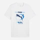 Футболка хлопковая длинная мужская Puma Graphics 69178602 M White с принтом (4069161676079) - изображение 4