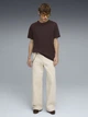 Футболка хлопковая длинная мужская Puma Essentials Foundation 69291231 M Chocolate Brown (4069161739552) - изображение 3