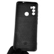 Чохол для Motorola Moto G60S (PAMV0001RS) броньований з кільцем-тримачем підставкою зі шторкою чорний - зображення 5