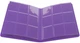 Album na karty Gamegenic Prime 18-Pocket zamykany na gumkę Purple (4251715416136) - obraz 3