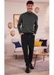 Брюки Skinny на резинке с карманами для мужчины Livergy Lenzing EcoVero 444139 L Черный - изображение 2
