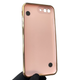 Чохол для телефона Apple iPhone 8 Plus жіночій із ремінцем на подарунок з прикрасами та золотою окантовкою пудровий - зображення 3