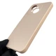 Чохол для Tecno Spark Go 1 (KL4) силіконовий з мікрофіброю нековзний пудровий - зображення 3
