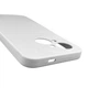 Чохол для Tecno Spark Go 1 (KL4) силіконовий з мікрофіброю нековзний білий - зображення 6