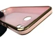 Чехол для Tecno Spark 6 Go (KE5) глянцевый с защитой камеры с золотой окантовкой пудровый - изображение 3