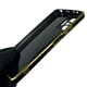 Чехол для Xiaomi Redmi Note 10 Pro 4G глянцевый с защитой камеры с золотой окантовкой черный - изображение 3