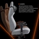 Геймерское игровое кресло с самоадаптивной поддержкой пояницы GamePro GC925G Grey Fabric - изображение 18