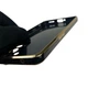 Чехол для OnePlus 9RT глянцевый с защитой камеры с золотой окантовкой с кольцом MagSafe черный - изображение 5