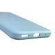Чехол для Motorola Moto E13 (PAXT0034) силиконовый с микрофиброй нескользящий голубой - изображение 6