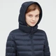 Пальто Uniqlo ULTRA LIGHT DOWN розмір S синій (439709) - изображение 5