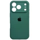 Чехол Fiji Silicone Case Full Camera для Apple iPhone 17 Pro Max бампер накладка с защитой камеры Pine Green - изображение 1