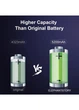 Усиленный аккумулятор для iPhone 14 Pro Max 5200 mAh с набором для установки комбинированный Amazon - изображение 3