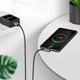 Кабель Ugreen USB 2.0 AM-Type-C M 90° 2 м, чорний (US284) - зображення 3