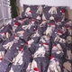 Простынь MirSon Бязь 17-0598 New Year's pug 150 х 220 см (2200007908189) - изображение 2