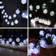 Новогодняя LED гирлянда "Хрустальные шарики" (13 м, 170 LED, Белый цвет) — Эффектное праздничное освещение - изображение 7